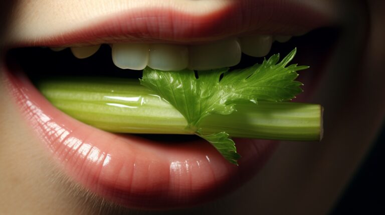 quitting smoking - chew on celery sticks